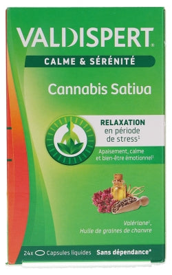 Valdispert Phyto Cannabis Sativa Calm & Serenity 24 Capsules