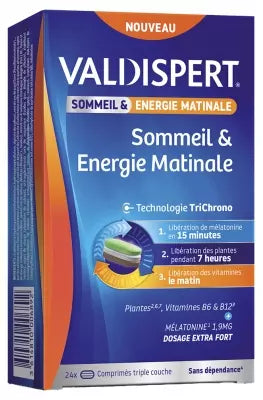 Valdispert Sommeil & Energie Matinale 24 Tablets