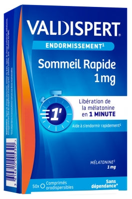 Valdispert Sommeil Rapide 1Mg 50 Orodispersible Tablets