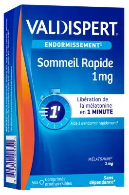 Valdispert Sommeil Rapide 1Mg 50 Orodispersible Tablets