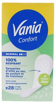 Vania Kotydia Comfort Normal Aloe Vera 28 Panty-Liners