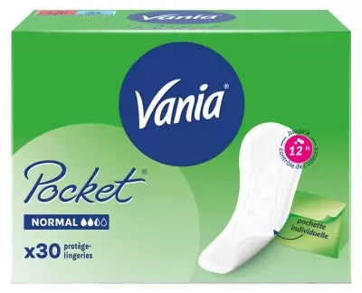 Vania Pocket Normal 30 Panty-Liners