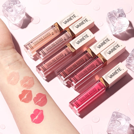 Eveline Cosmetics Variété Cooling Kisses Hydrating Lip Gloss With Cooling Effect