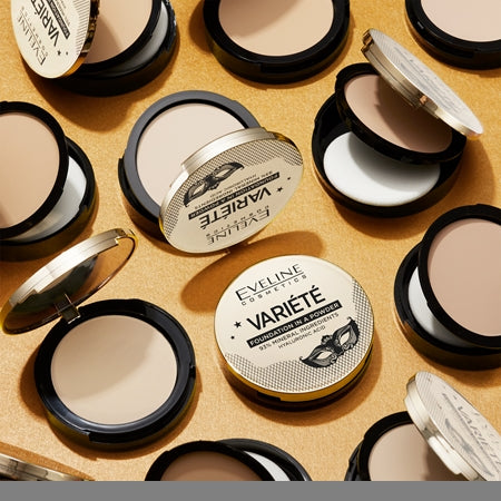 Eveline Cosmetics Variété Mineral Compact Powder With Applicator 