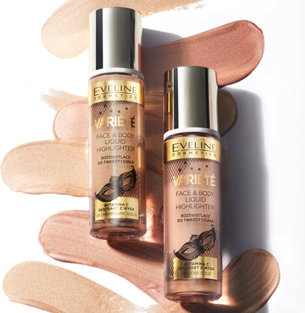Eveline Cosmetics Variété Liquid Highlighter For Face And Body 