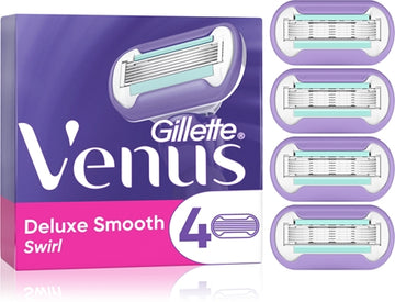 Gillette Venus Deluxe Smooth Swirl Replacement Blades