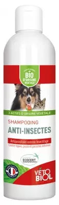 Vétobiol Anti-Insect Shampoo Organic 240Ml