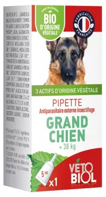 Vétobiol Pipette Big Dog Over 30Kg 1 Pipette