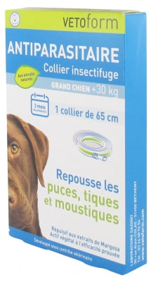 Vetoform Antiparasite Insect Repellent Collar Big Dog + 30Kg