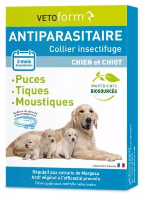 Vetoform Antiparasite Insect Repellent Collar Dog And Puppy