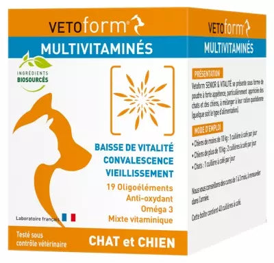 Vetoform Multivitamins Cat And Dog 100G