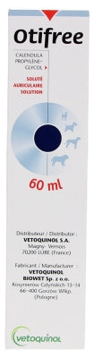 Vetoquinol Otifree Dogs And Cats 60 Ml