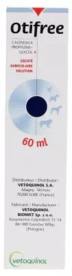 Vetoquinol Otifree Dogs And Cats 60 Ml