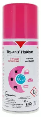 Vetoquinol Tiquanis Home Insecticide Diffuser 150 Ml