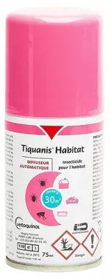 Vetoquinol Tiquanis Home Insecticide Diffuser 75Ml