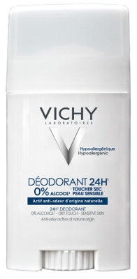 Vichy 24H Deodorant Dry Touch Sensitive Skin Stick 40Ml