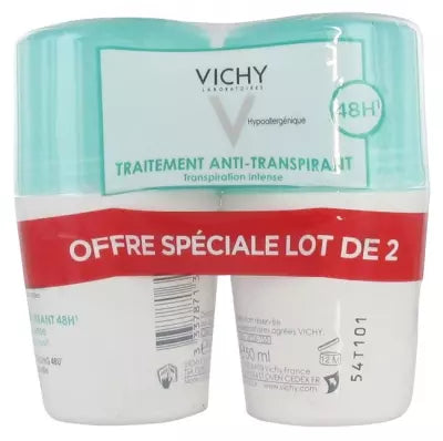 Vichy 48H Anti-Perspirant Treatment 2 X 50Ml