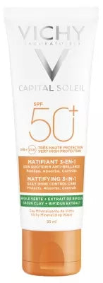 Vichy Capital Soleil Mattifying 3-In-1 Spf50+ 50Ml