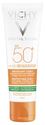 Vichy Capital Soleil Mattifying 3-In-1 Spf50+ 50Ml