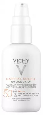 Vichy Capital Soleil Uv-Age Daily Anti-Photo-Ageing Fluid Spf50+ 40Ml