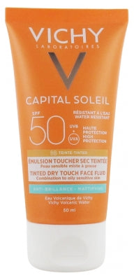 Vichy Capital Soleil Bb Tinted Dry Touch Emulsion Spf50 50Ml