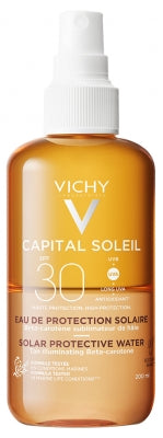 Vichy Capital Soleil Enhanced Tan Solar Protective Water Spf30 200Ml