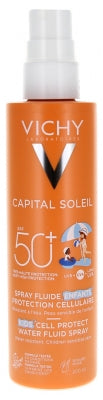 Vichy Capital Soleil Kids Fluid Spray Spf50+ 200Ml