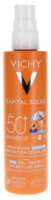 Vichy Capital Soleil Kids Fluid Spray Spf50+ 200Ml