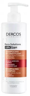 Vichy Dercos Kera Resurfacing Shampoo Overworked & Damaged Hair 250Ml