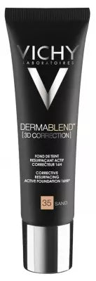 Vichy Dermablend 3D Correction Corrective Resurfacing Active Foundation 16Hr Spf25 30Ml