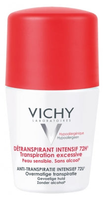 Vichy Intensive Antiperspirant 72H Excessive Perspiration 50Ml