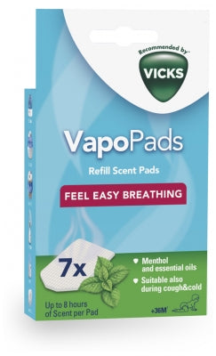 Vicks Vapopads 7 Menthol Scented Refills