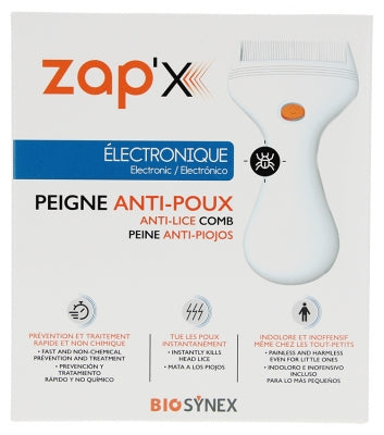 Visiomed Zap'X Electronic Anti-Lice Comb Vm-X100