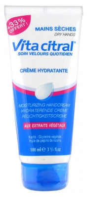 Vita Citral Moisturizing Hand Cream For Dry Hands 100Ml + 33% Free