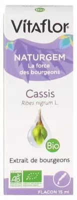 Vitaflor Naturgem Organic Buds Extract Blackcurrant 15Ml