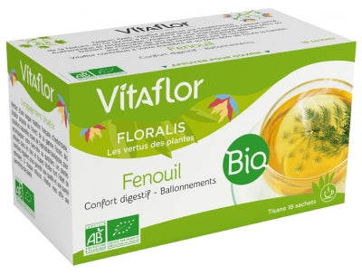 Vitaflor Organic Fennel 18 Sachets