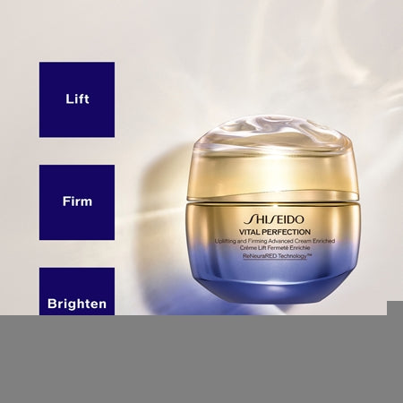 Shiseido Vital Perfection Uplifting & Firming Advanced Cream Enriched Intensive Firming Day And Night Cream For Dry Skin 