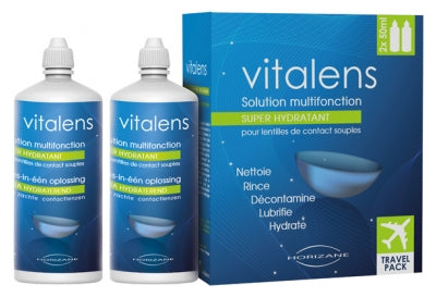 Vitalens Multipurpose Solution For Supple Contact Lenses 2 X 50Ml