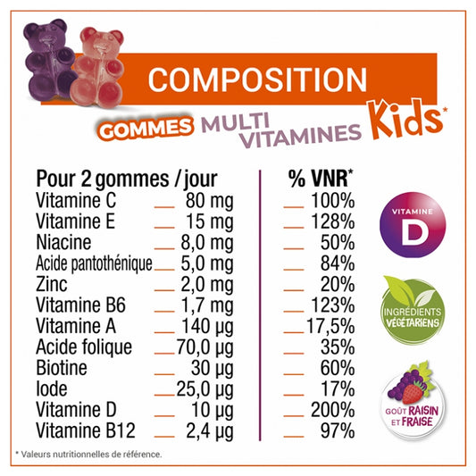 Vitascorbol Kids Multivitamins 45 Gummies