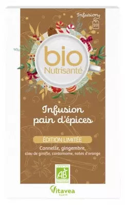 Vitavea Bionutrisanté Infuson Gingerbread Organic Limited Edition 20 Sachets