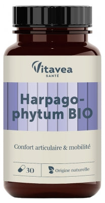 Vitavea Harpagophytum Joint Comfort & Mobility Organic 30 Capsules