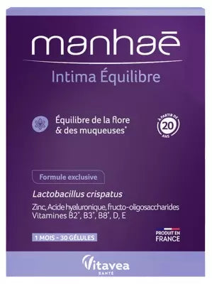 Vitavea Manhaé Intima Balance 15+ 30 Capsules + 30 Pills