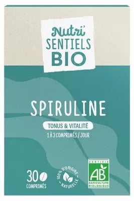 Vitavea Nutri'Sentiels Bio Spirulina Tone & Vitality Organic 30 Tablets