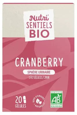 Vitavea Nutri'Sentiels Bio Cranberry Organic 20 Capsules