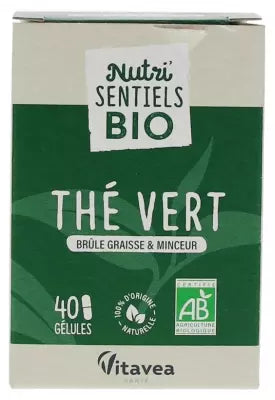 Vitavea Nutri'Sentiels Bio Green Tea Organic 40 Capsules