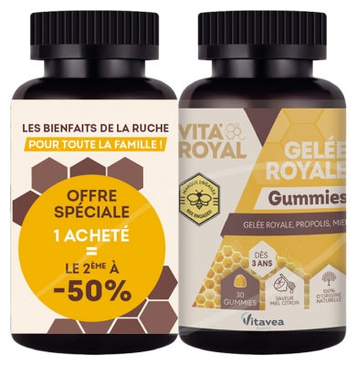 Vitavea Vita'Royal Royal Jelly 2 X 30 Gummies Special Offer