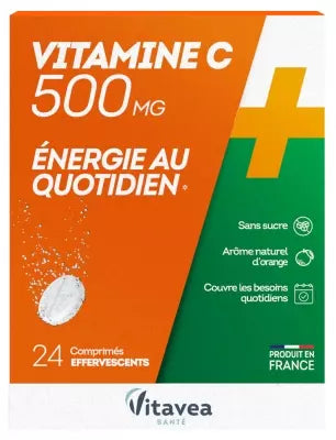 Vitavea Vitamin C 500Mg 24 Effervescent Tablets