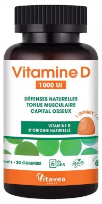 Vitavea Vitamin D 1000 Iu 30 Gummies