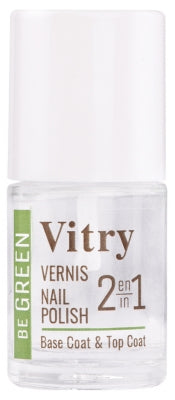 Vitry Nail Care Varnish 2In1 Base Coat And Top Coat 10Ml