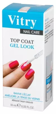 Vitry Nail Care Top Coat Gel Look 10Ml